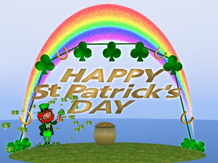 Happy St. Patrick's Day Banner Boxed