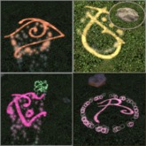 Meeroo Mystical Floating Runes [copy]