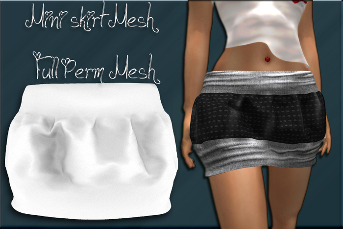 *** Full Perm rigged Mesh - Skirts ***