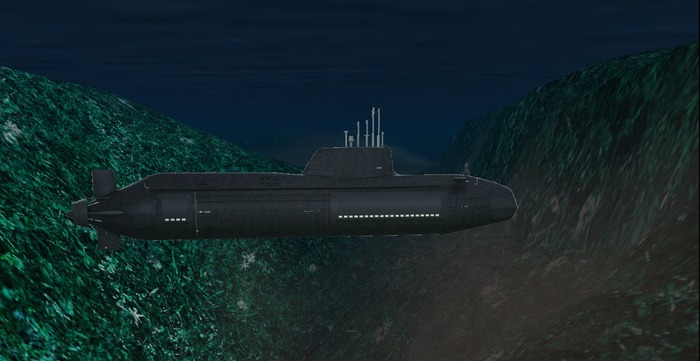 Submarine 2 prims