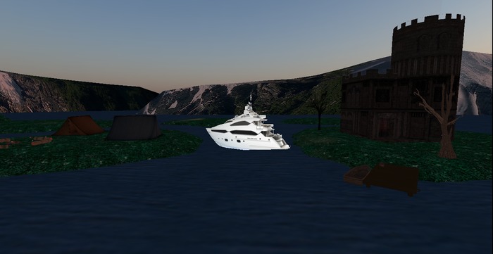 Off sim 2 prim yacht 2