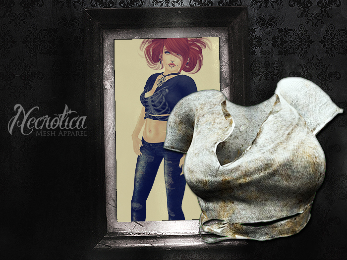 {N} - Ripped Tee (Dirty White)