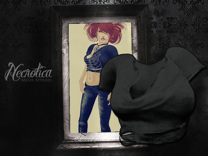 {N} - Ripped Tee (Black)