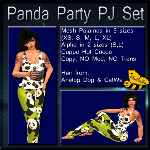 .:.FB.:. Panda Party PJ's
