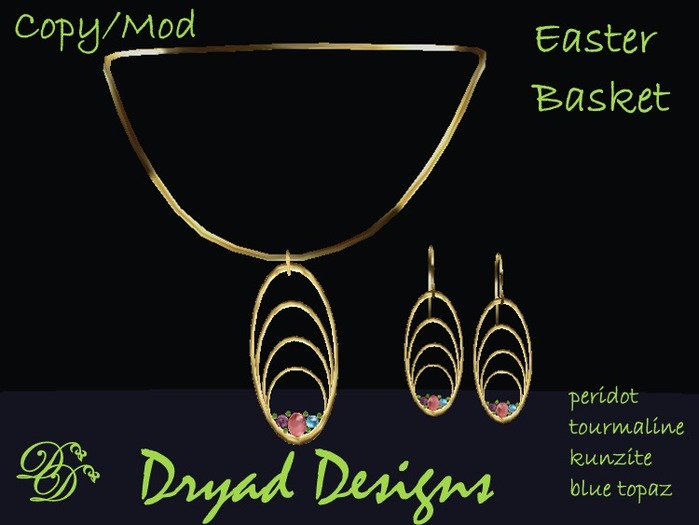 ~*Dryad Designs*~ easter basket Shopping bag