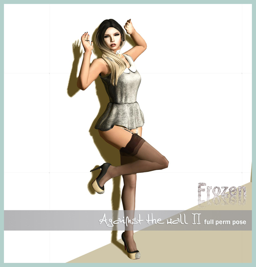 Frozen Against the wall II - full perm pose 