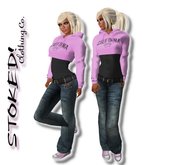 ::STOKED!:: CaliPrincess Outfit (PINK)