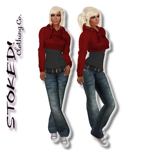 ::STOKED!:: CaliPrincess Outfit (RED)