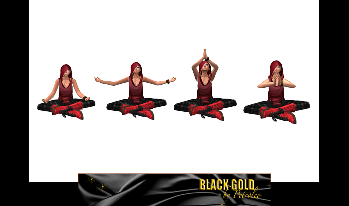 Fullperm Meditation Animated Pose