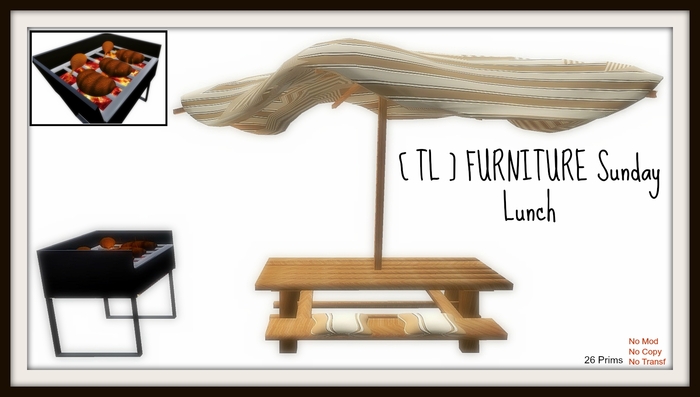 [ TL ] FURNITURE Sunday Lunch (BOX)