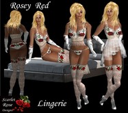 S.R.D. ROSEY RED LINGERIE - PROMOTION