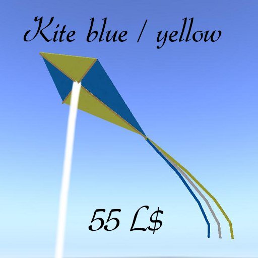 Kite blue / yellow