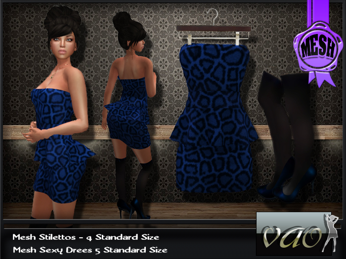 ..:: VAo ::.. MESH-Drees Maria - Blue ::