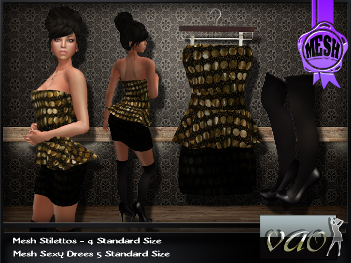 ..:: VAo ::.. MESH-Drees Maria - Gold ::