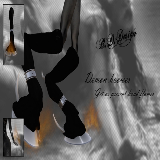 .::B.D.Design::.demon hooves
