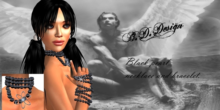 .::B.D.Design::.black pearl set