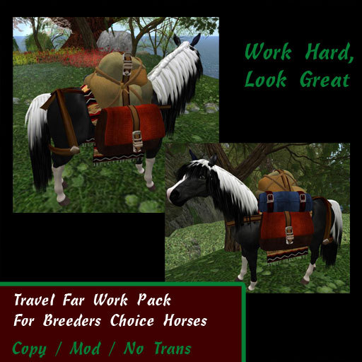 BC horse Work Travel Pack