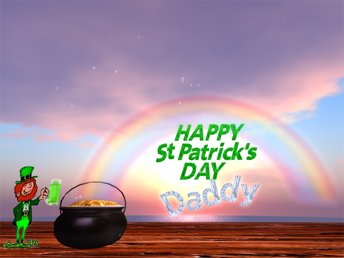Happy St. Patrick's Day Daddy Boxed