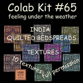 Caramba - Colab Kit #65 - India Quilted bedspreads (textures)
