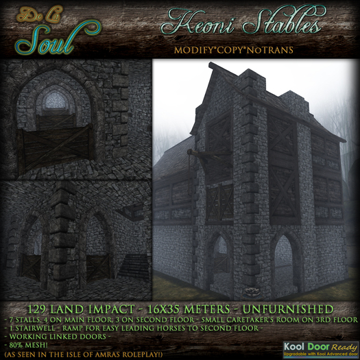 DLS~ Keoni Stables - Boxed