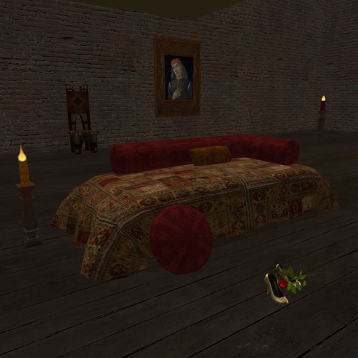 Divan Marrakesch - canapé, couch, multipose, low prim, antique, medieval, Renaissance