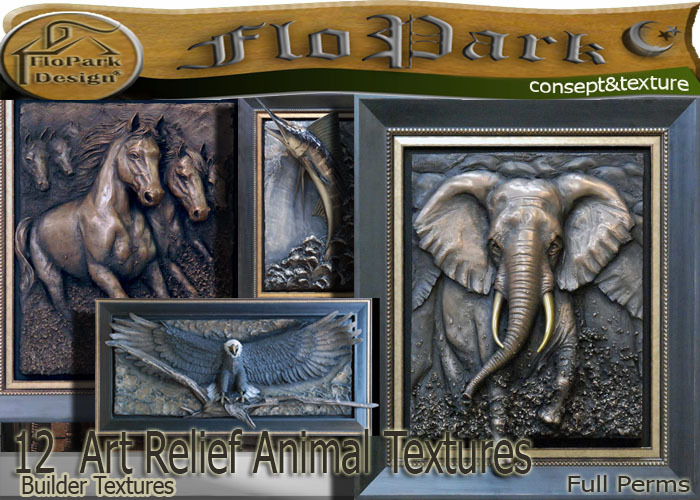 Flopark Art Animal Relief