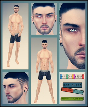 Rob Shape Second Life Marketplace - MM5 Rock!-Rob Shape