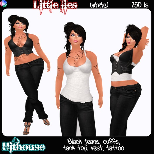 ::Hithouse:: Little lies - white