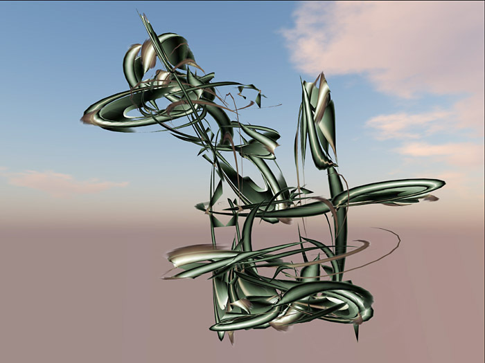 Double Schmear - Kinetic Abstract Sculpture