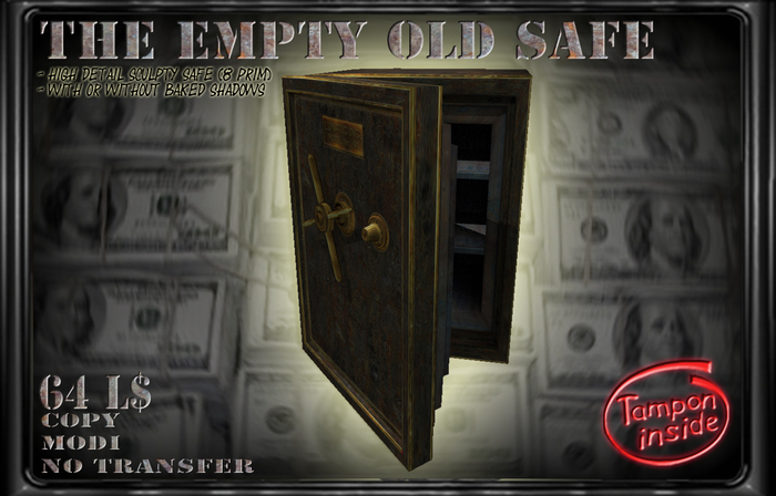 [Tampon Inside] The Empty Old Safe