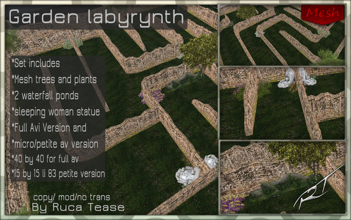 Garden Labyrynth by Ruca Tease