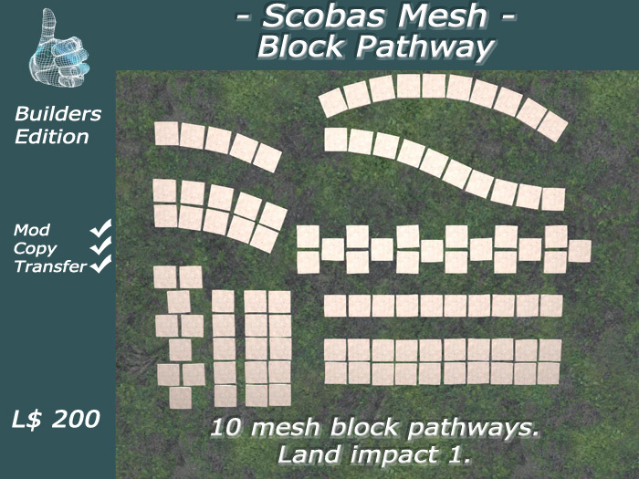Scobas Full Perm Mesh Block Pathway