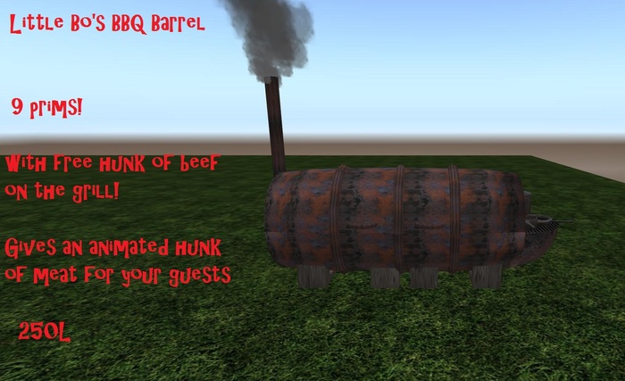 Little Bo's BBQ Barrel (BOXED)