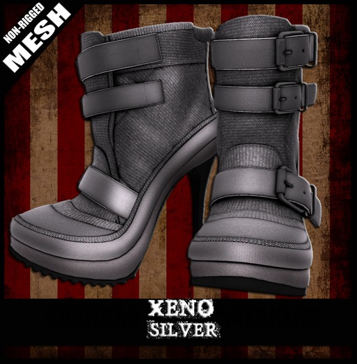 FK! - Xeno Boot (Silver) 