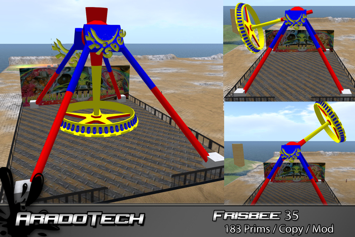 [AradoTech] Frisbee35 Funride / Thrillride