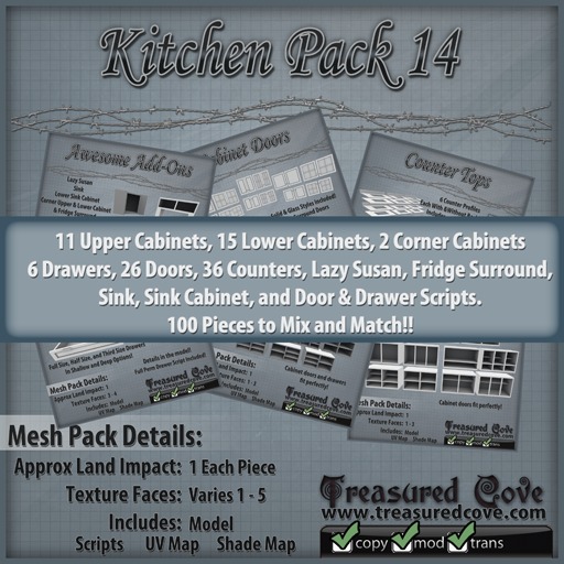 -TC- Kitchen Pack 14 Mesh
