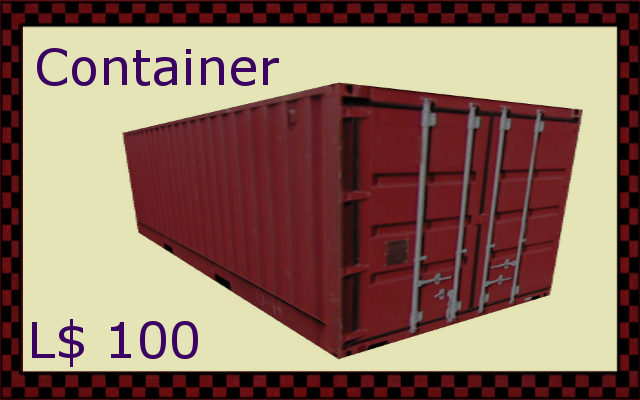 Conex Trailer - Red v1.0