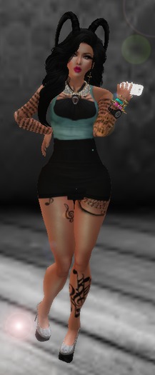 {ERA} Seduction Dress--Blue Ice