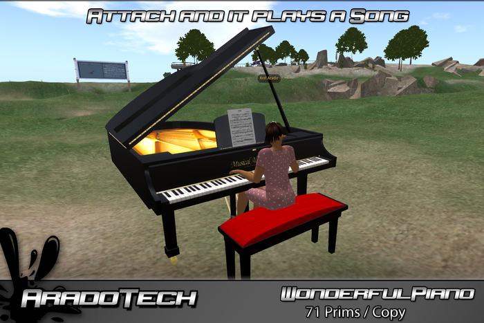 [AradoTech] Wonderful Piano (Attachment)