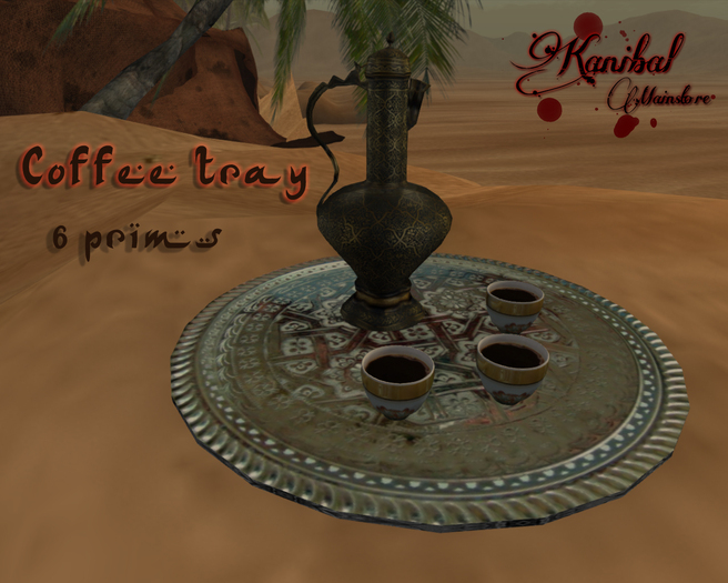 Taharian coffee tray