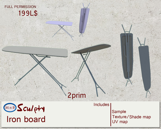 *~M`n B~* Iron board (box)