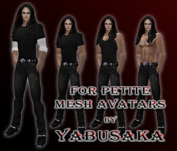 Black jeans with T-shirts