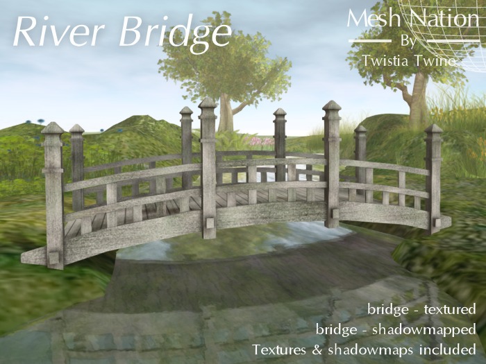* Mesh Nation * FULL PERMISSIONS River Bridge