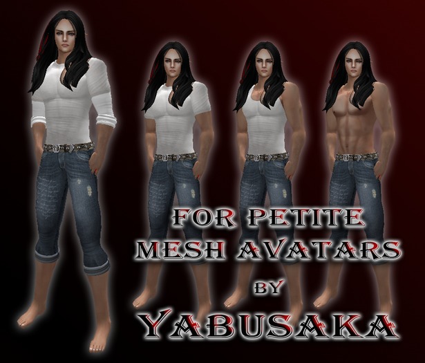 Blue jeans with T-shirts (2)