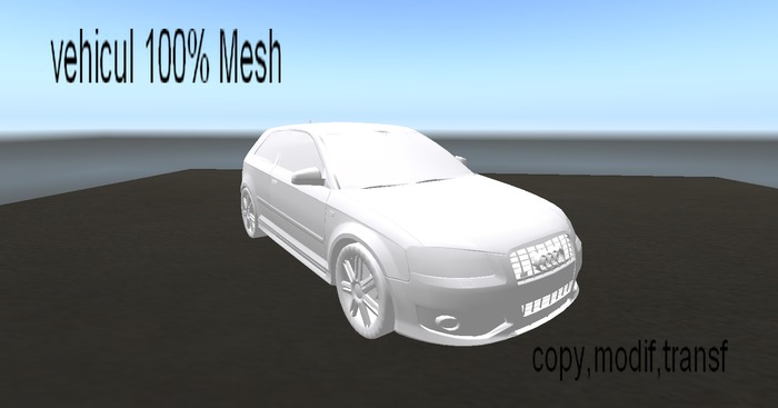 <hs> car  100% Mesh