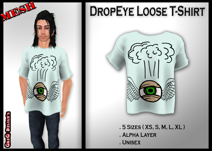 !PROMO!*GD* - DropEye Loose T-Shirt ::MESH