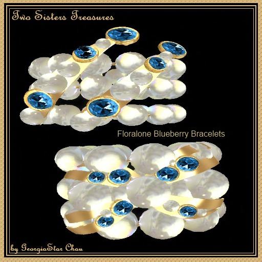 TST Floraline Blueberry Bracelets