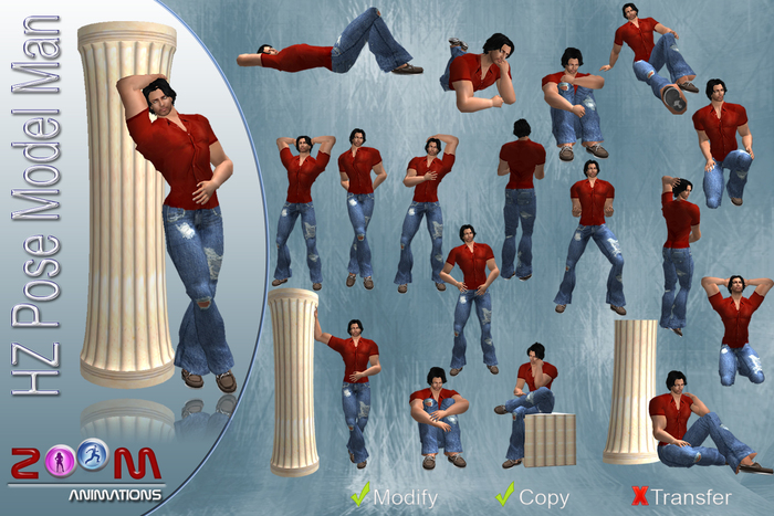 HZ Pose Model Man