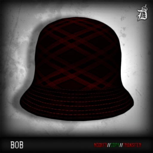 DEF! Bob / Plaid / Red 