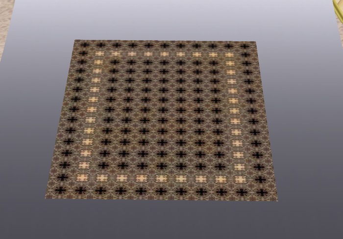 Black Cross Carpet